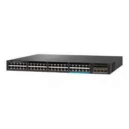 Cisco Catalyst 3650-48TS-L - Commutateur - Géré - 48 x 10 - 100 - 1000 + 4 x SFP - de bureau, Monta... (WS-C3650-48TS-L)_1